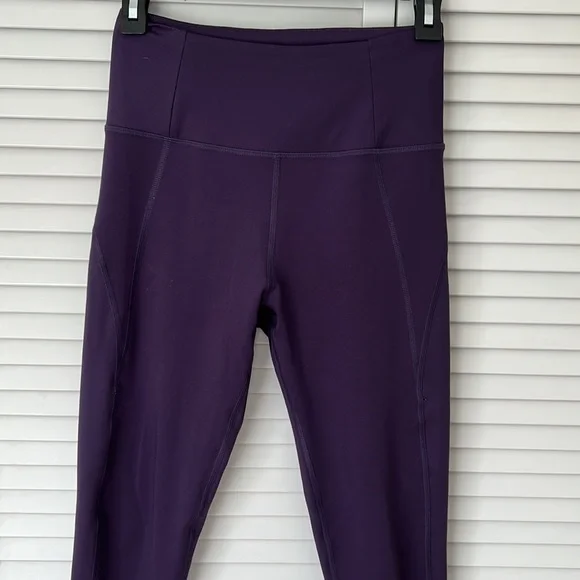 Girlfriend Collective Compressive High-Rise Legging Purple Small - Picture 3 of 6